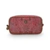 Cosmetic Bag Square Small Kyoto Festival Dark Pink