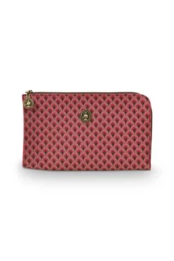 Cosmetic Zipper Pouch Suki Pink