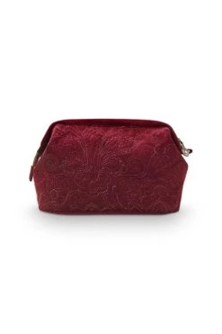 Cosmetic Purse Large Velvet Quiltey Days Red -Chic Nest Deals Store 51.274.189 2800x1200