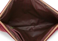 Cosmetic Flat Pouch Large Velvet Quiltey Days Red -Chic Nest Deals Store 51.274.191 3800x1200
