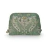 Cosmetic Bag Triangle Medium Kyoto Festival Green