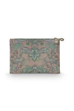 Cosmetic Flat Pouch Medium Kyoto Festival Green 6 Cosmetic Flat Pouch Medium Kyoto Festival Green -Chic Nest Deals Store 51.274.196 2800x1200