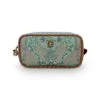 Cosmetic Bag Square Small Kyoto Festival Green