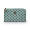 Cosmetic Zipper Pouch Suki Green