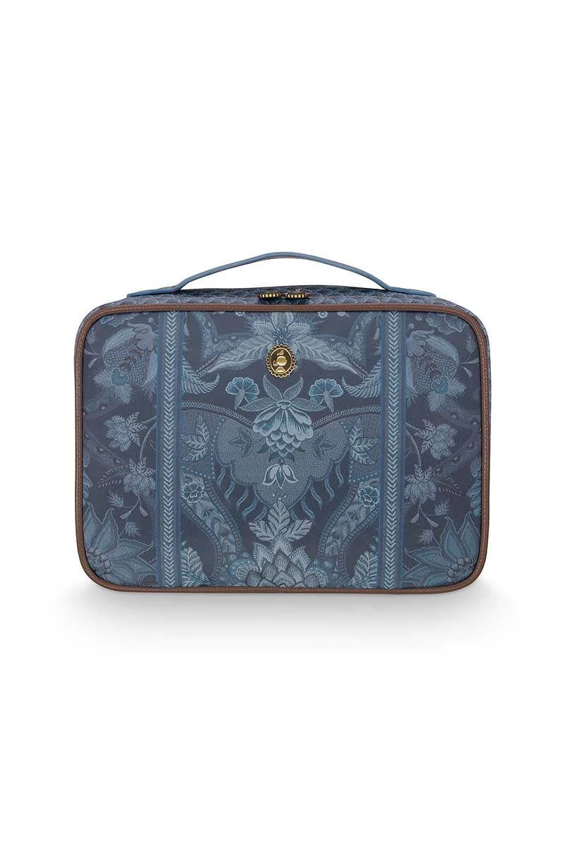 Beauty Case Square Large Kyoto Festival Blue 1 Beauty Case Square Large Kyoto Festival Blue