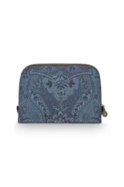 Cosmetic Bag Triangle Medium Kyoto Festival Blue -Chic Nest Deals Store 51.274.205 02