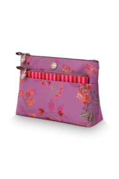 Cosmetic Bag Kawai Flower Combi Fuchsia -Chic Nest Deals Store 51.274.228 07