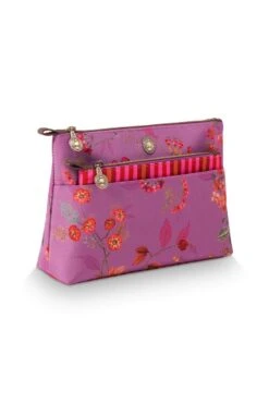 Cosmetic Bag Kawai Flower Combi Fuchsia -Chic Nest Deals Store 51.274.228 09