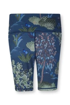 Sport Trousers Short Japanese Garden Blue -Chic Nest Deals Store 51.500.555 560bs