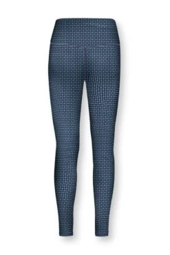 Sports Leggings Long Cross Stitch Blue 8 Sports Leggings Long Cross Stitch Blue -Chic Nest Deals Store 51.500.609 614bs