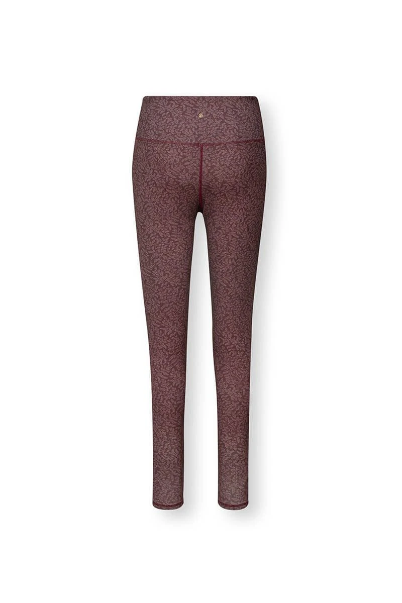 Sport Trousers Long Leafy Dots Terra Red 5 Sport Trousers Long Leafy Dots Terra Red - Image 5