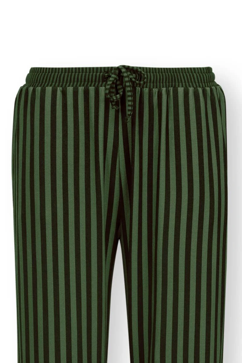 Trousers Long Sumo Stripe Dark Green 3 Trousers Long Sumo Stripe Dark Green - Image 3
