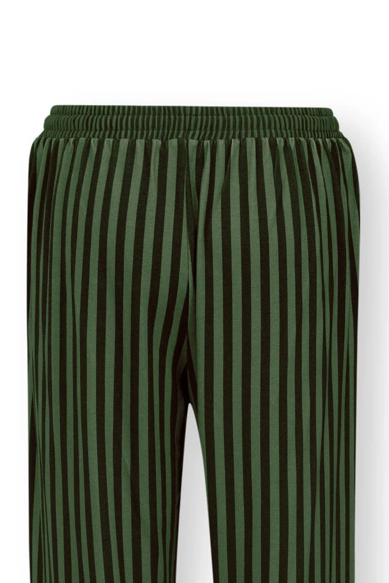 Trousers Long Sumo Stripe Dark Green 6 Trousers Long Sumo Stripe Dark Green - Image 6