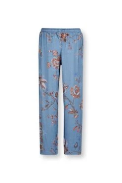 Trousers Long Cece Fiore Blue -Chic Nest Deals Store 51.500.837 842 02