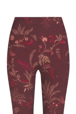 Flared Sport Legging Long Isola Dark Red -Chic Nest Deals Store 51.500.891 896 01 dt