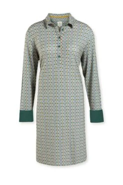 Nightdress Star Flower Blue