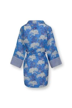 Kimono Flora Firenze Cobalt Blue -Chic Nest Deals Store 51.510.434 439 02