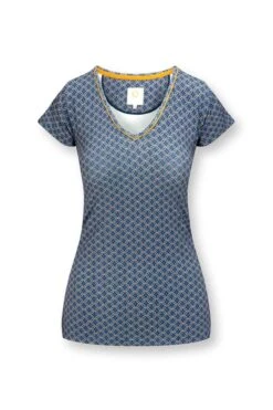 Top Short Sleeve Tegola Blue
