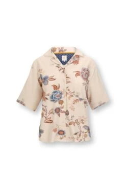 Top Short Sleeve Cece Fiore White