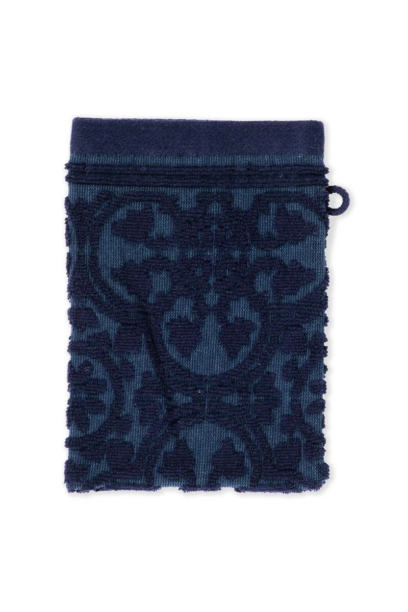 Washcloth Set/3 Tile De Pip Dark Blue 16x22 Cm 3 Washcloth Set/3 Tile De Pip Dark Blue 16x22 Cm - Image 3
