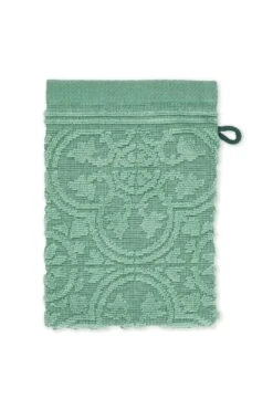 Washcloth Set/3 Tile De Pip Green 16x22 Cm 5 Washcloth Set/3 Tile De Pip Green 16x22 Cm -Chic Nest Deals Store 6781 pip tile de pip green wascloth