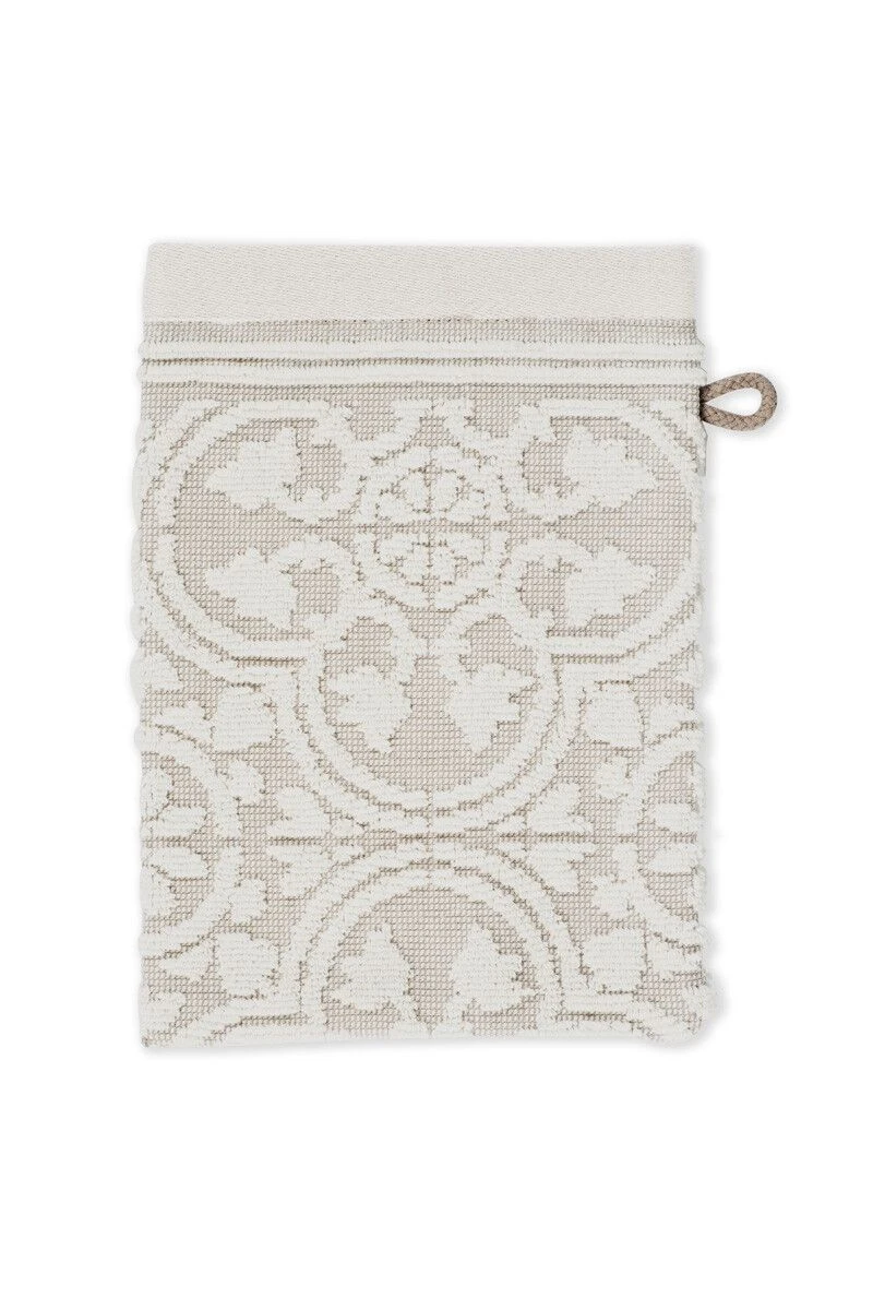 Washcloth Set/3 Tile De Pip Khaki 16x22 Cm 3 Washcloth Set/3 Tile De Pip Khaki 16x22 Cm - Image 3