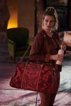 Weekend Bag Medium Kyoto Festival Dark Pink -Chic Nest Deals Store anne timmer pip fw roos 33567 800x1200