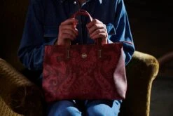 Shopper Small Kyoto Festival Dark Pink -Chic Nest Deals Store anne timmer pip fw roos 33962 800x1200