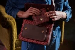 Cross Body Kyoto Festival Dark Pink -Chic Nest Deals Store anne timmer pip fw roos 34005 800x1200