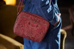 Cross Body Medium Kyoto Festival Dark Pink -Chic Nest Deals Store anne timmer pip fw roos 34064 800x1200