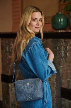 Cross Body Medium Kyoto Festival Blue -Chic Nest Deals Store at pip studio dag3 diemen dsc2004