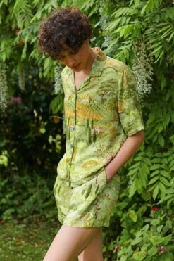 Top Short Sleeve Toscana Green