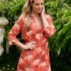 Dress Flora Firenze Coral
