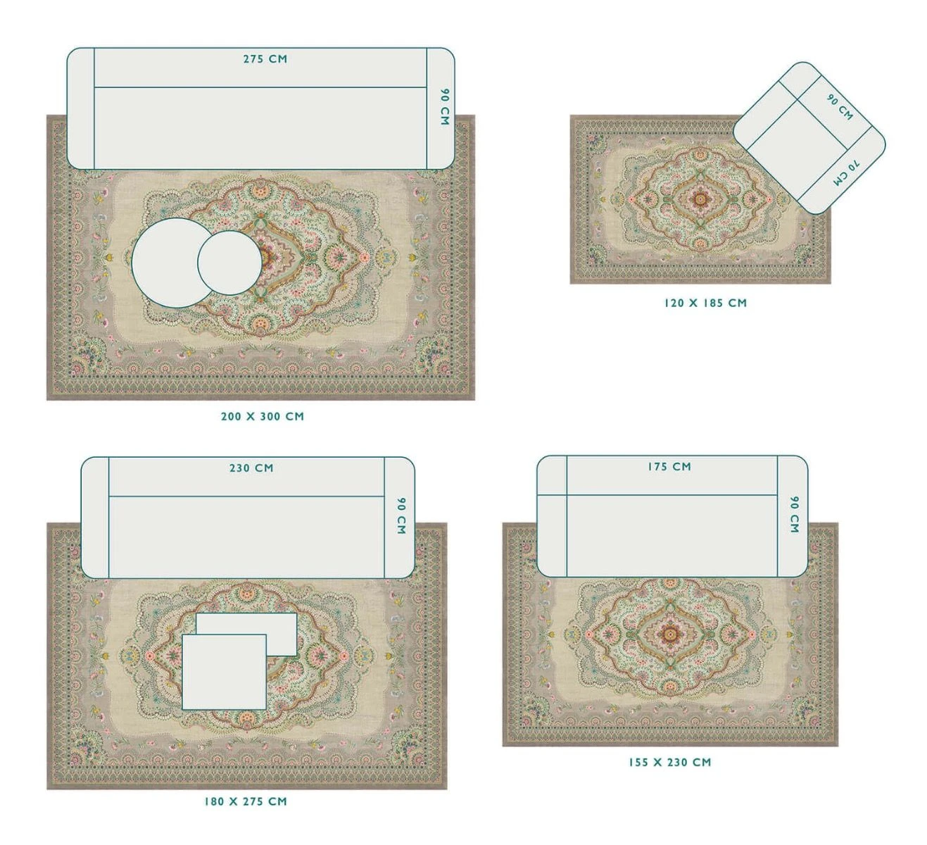 Carpet Majorelle By Pip Pastel Khaki 13 Carpet Majorelle By Pip Pastel Khaki - Image 13