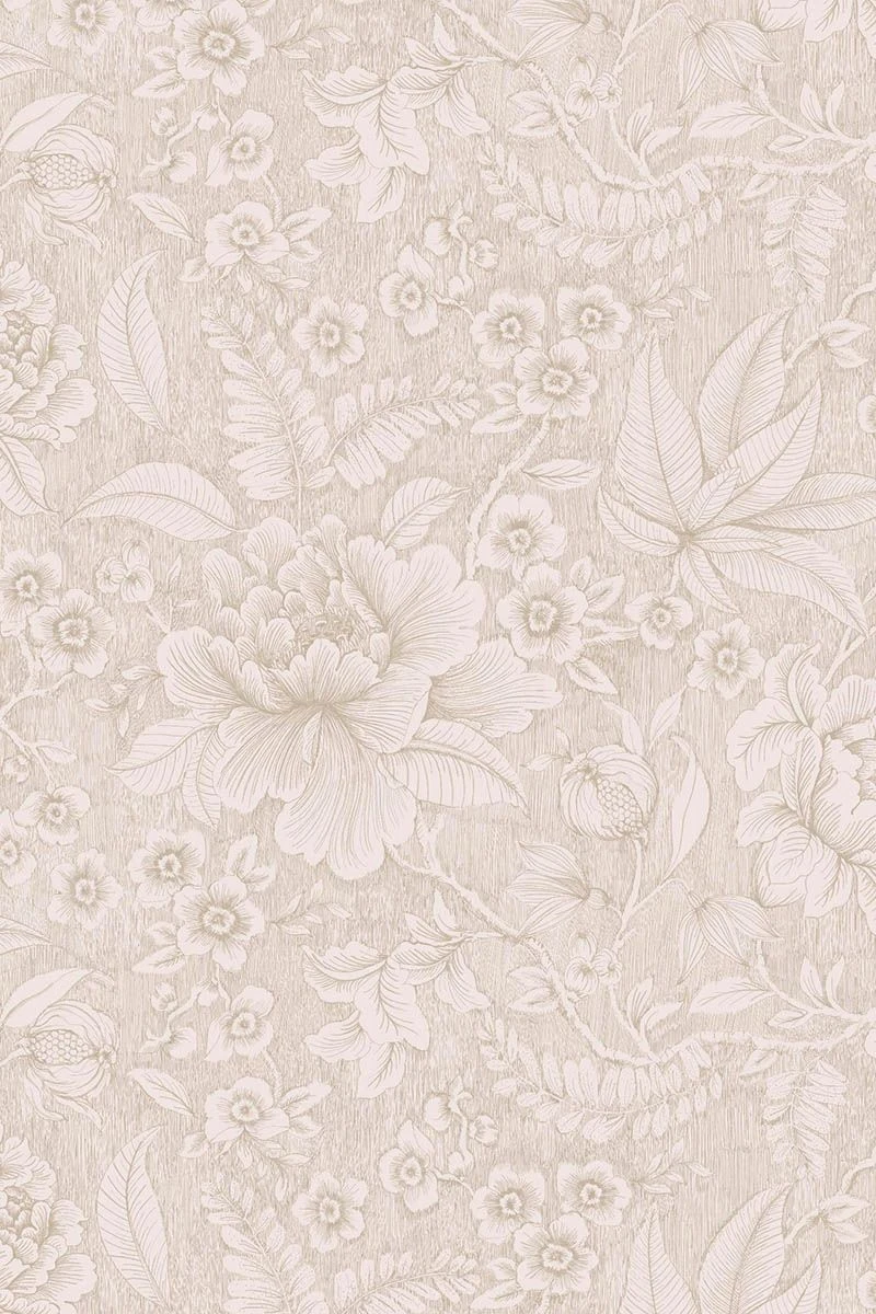Pip Studio Casa Dei Fiori Non-Woven Wallpaper Sand 3 Pip Studio Casa Dei Fiori Non-Woven Wallpaper Sand - Image 3