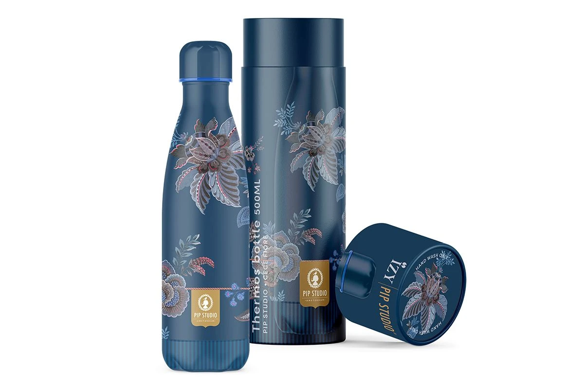 Cece Fiore Thermos Bottle Dark Blue 500ml 2 Cece Fiore Thermos Bottle Dark Blue 500ml - Image 2