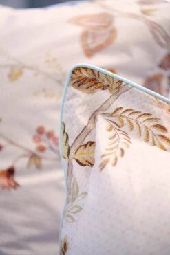 Cushion Square Cece Fiore White -Chic Nest Deals Store cece fiore cushion white 46 detail lr