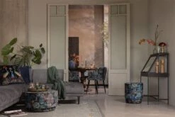 Stool Low Pip Garden Dark Blue -Chic Nest Deals Store de eekhoorn fw22 pip garden 01 lr 1