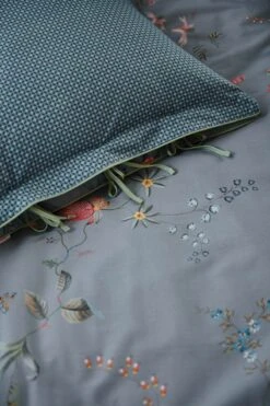 Pillowcase Fleur Grandeur Blue -Chic Nest Deals Store fleur grandeur blue 44 detail