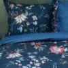 Pillowcase Flower Festival Dark Blue