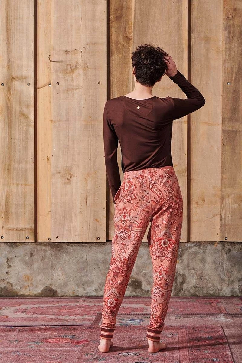 Top Long Sleeve Solid Terra Red 5 Top Long Sleeve Solid Terra Red - Image 5