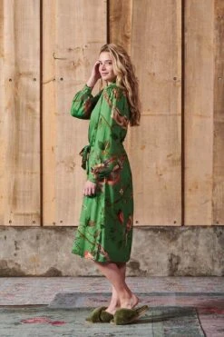 Dress Long Sleeve Good Nightingale Green -Chic Nest Deals Store fw22 hw mixandmatch 58 kopi ren 1