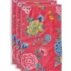 Guesttowel Set/3 Good Evening Coral 30x50 Cm