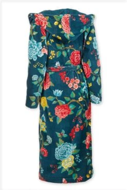 Bathrobe Good Evening Dark Blue -Chic Nest Deals Store good evening bathrobe dark blue pb lr