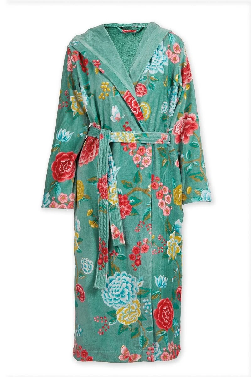 Bathrobe Good Evening Green 1 Bathrobe Good Evening Green