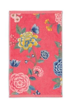 Guesttowel Set/3 Good Evening Coral 30x50 Cm -Chic Nest Deals Store good evening coral 30x50 1