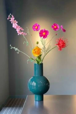 Metal Vase Dark Green 40 Cm -Chic Nest Deals Store img 4627 new