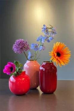 Round Mini Vase Red 10 Cm -Chic Nest Deals Store img 4660 2