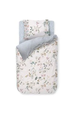Duvet Cover Kawai Flower White -Chic Nest Deals Store kawai flower white 1p 10 topshot lr