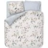 Duvet Cover Kawai Flower White